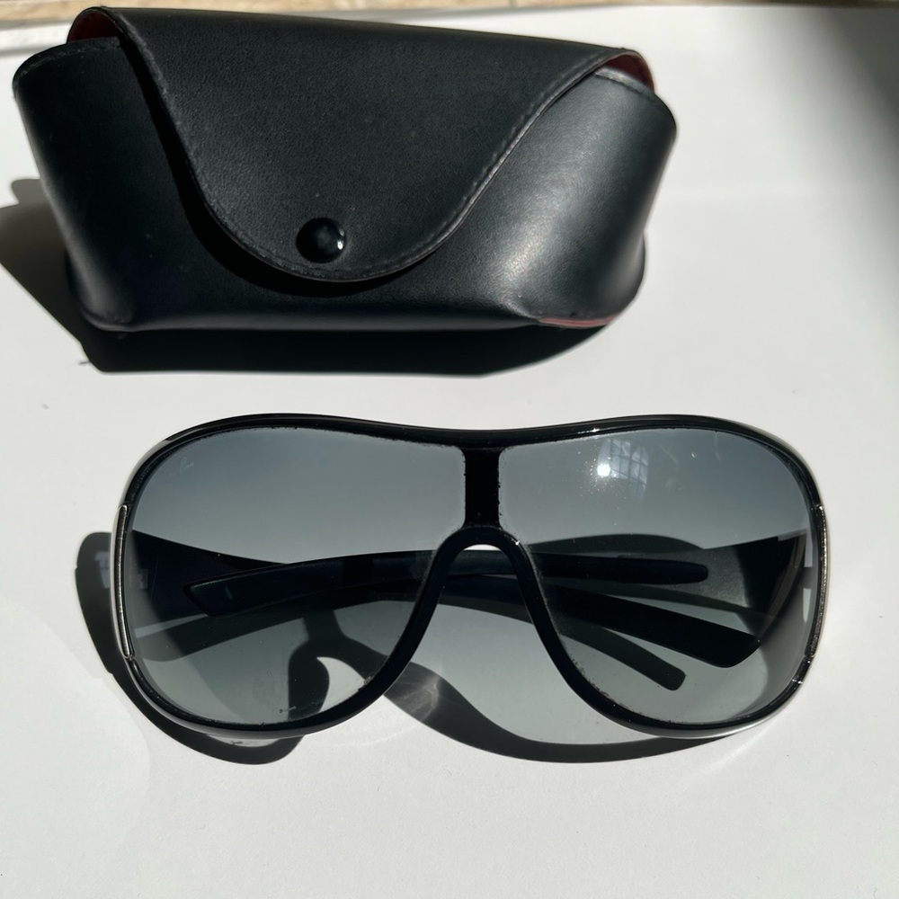 Used Rayban shield Sunglasses
